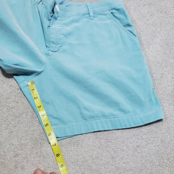 CHUBBIES The Khakinators 6.5” Original Khaki Shorts Stretch Twill Blue Men's 33 - Picture 11 of 13
